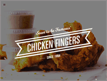 Tablet Screenshot of layneschickenfingers.com